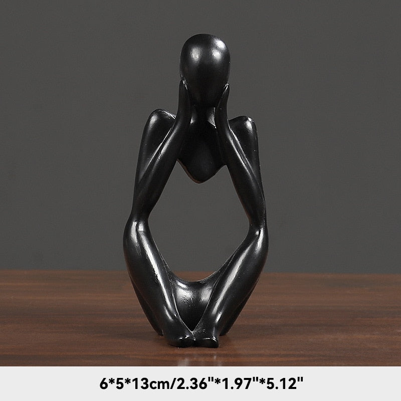 The Thinker Abstract Sculpture