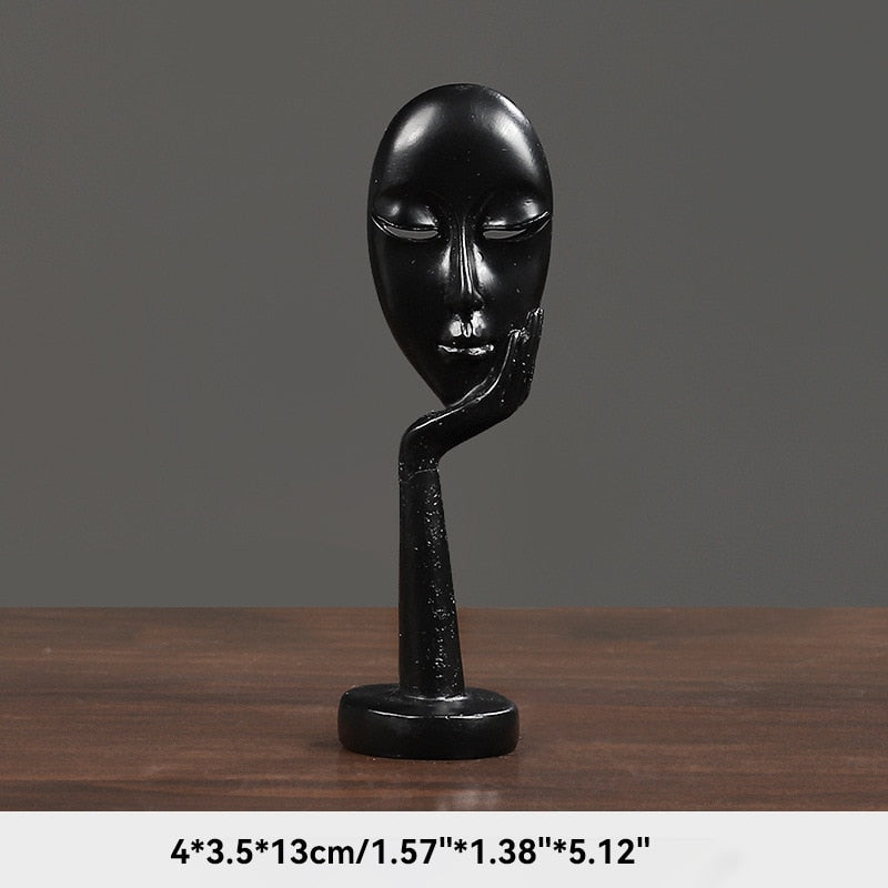 The Thinker Abstract Sculpture