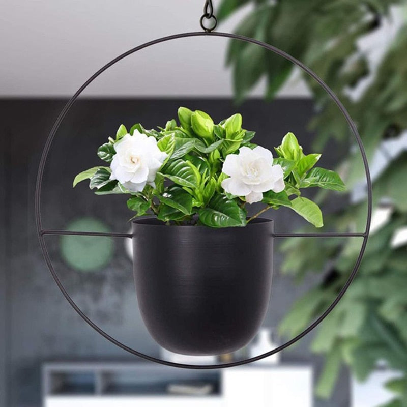 Metal Hanging Flower Basket