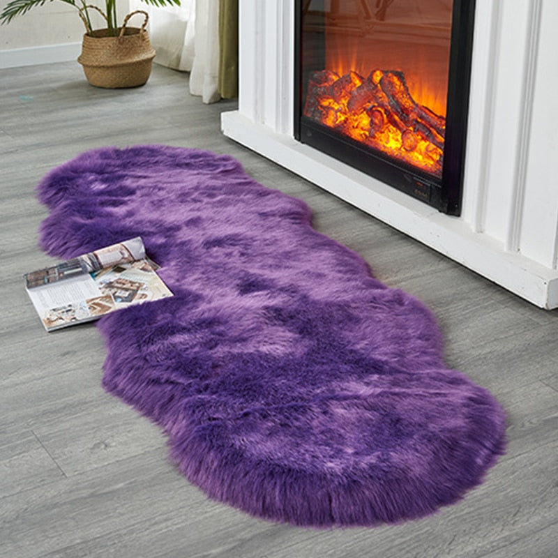 Faux Fur Soft Plush Rug