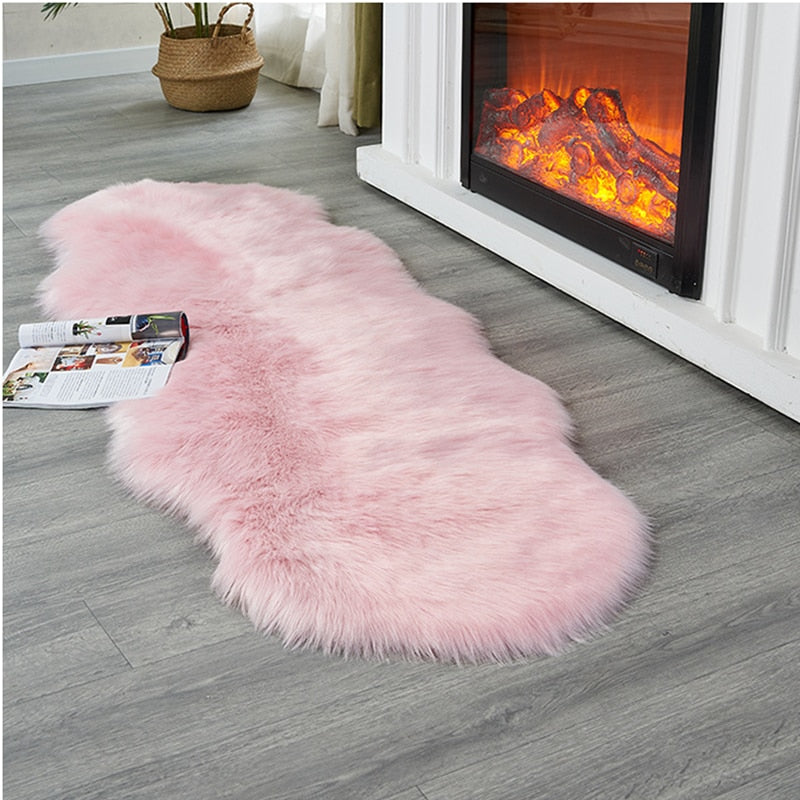 Faux Fur Soft Plush Rug