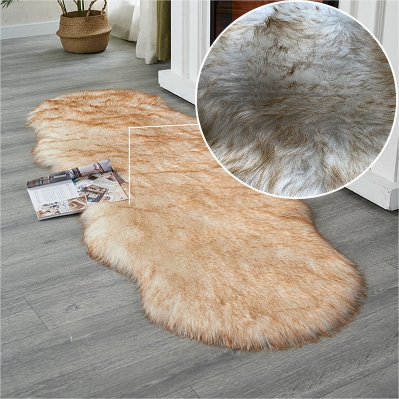 Faux Fur Soft Plush Rug