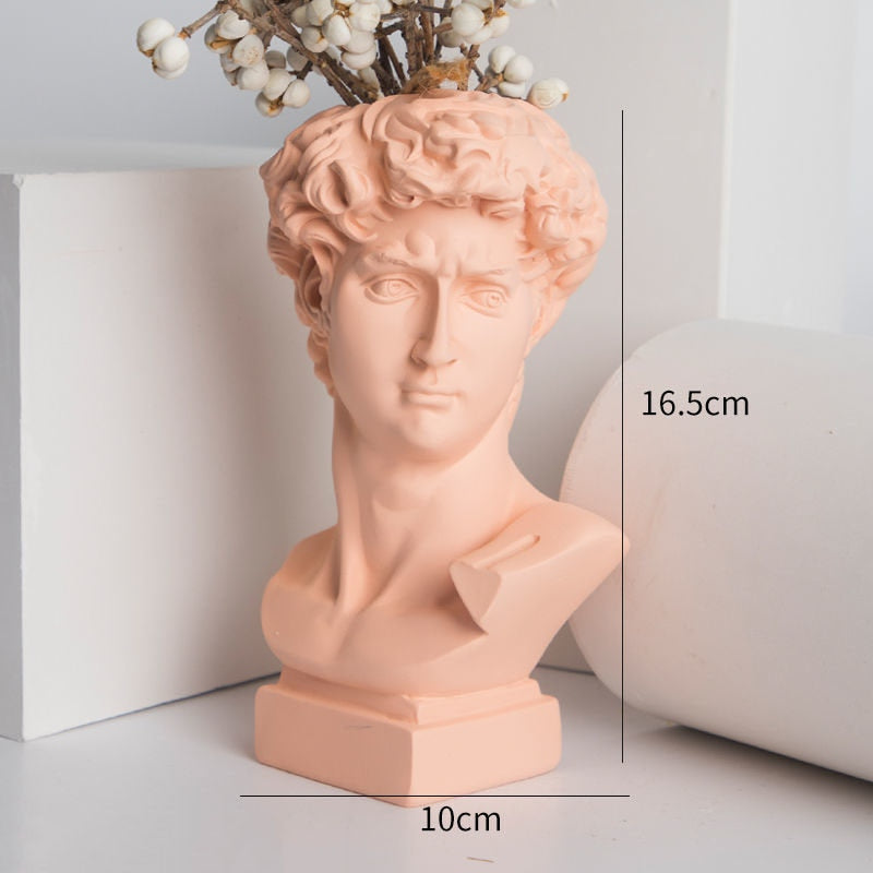 European Sculpture Resin Vase