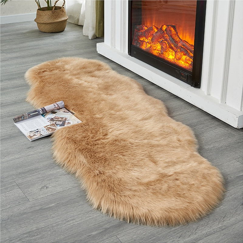 Faux Fur Soft Plush Rug