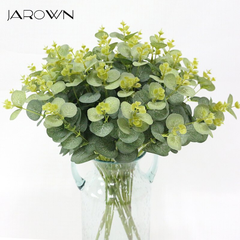 JAROWN Artificial Eucalyptus Plant