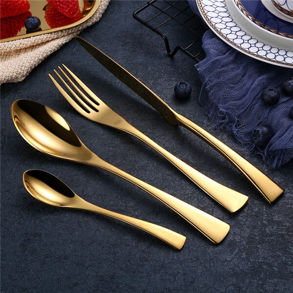 Cutlery Stainless Steel Tableware Silverware Set