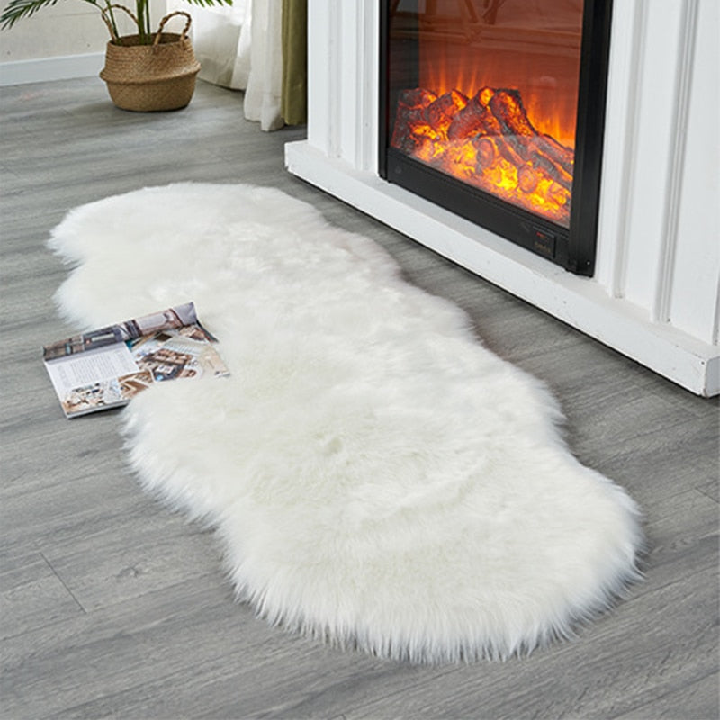 Faux Fur Soft Plush Rug