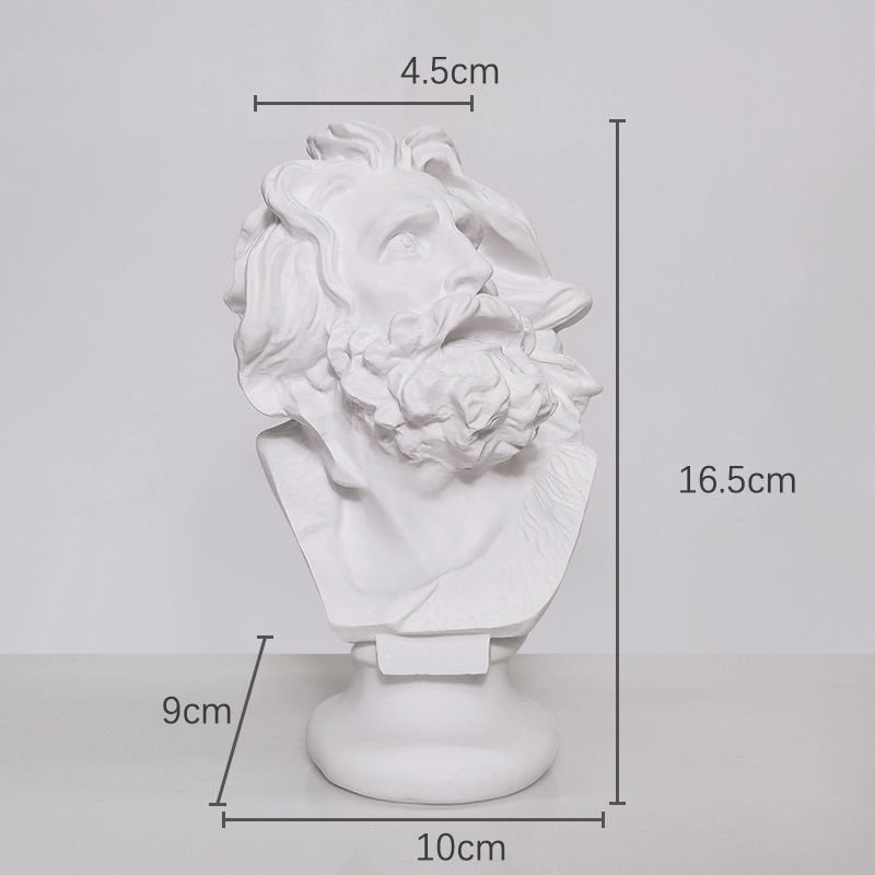 European Sculpture Resin Vase