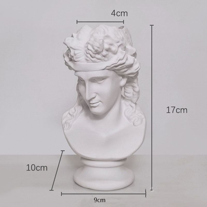 European Sculpture Resin Vase