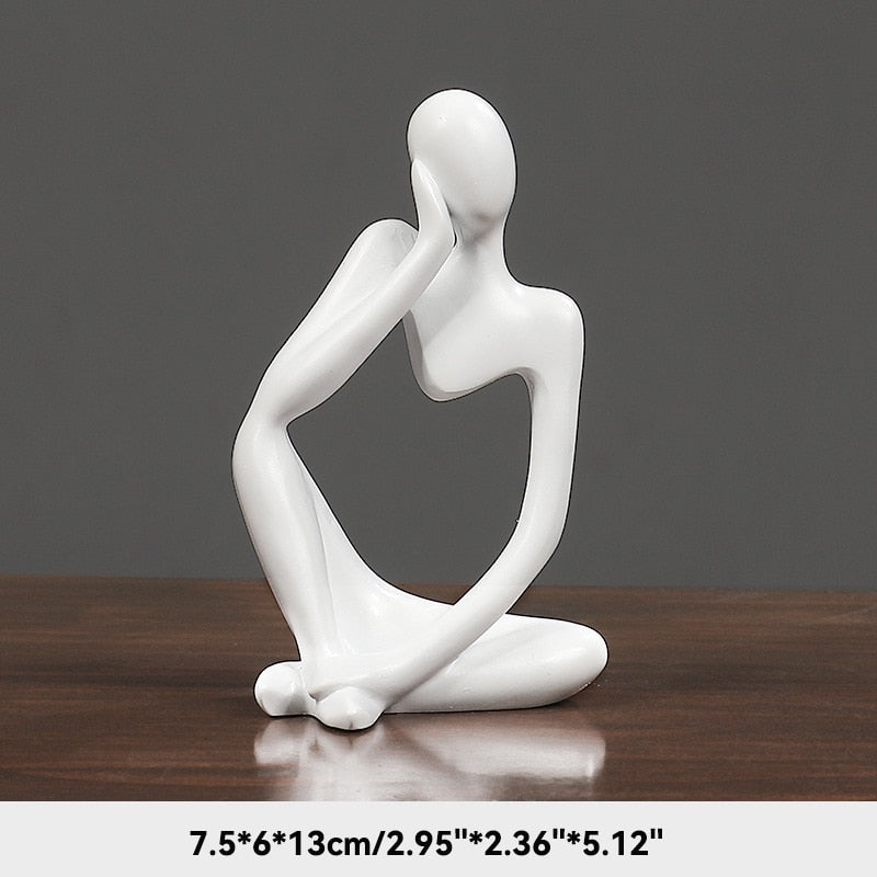 The Thinker Abstract Sculpture