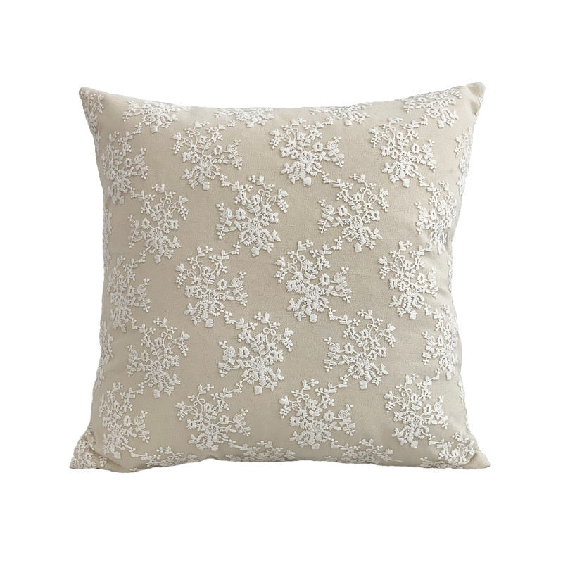 Boho Linen Cotton Pillow Cover