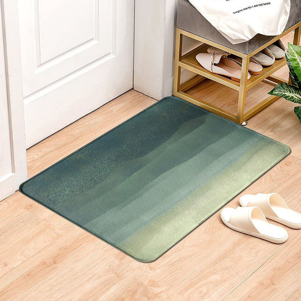 Grey - Green Sky Rug