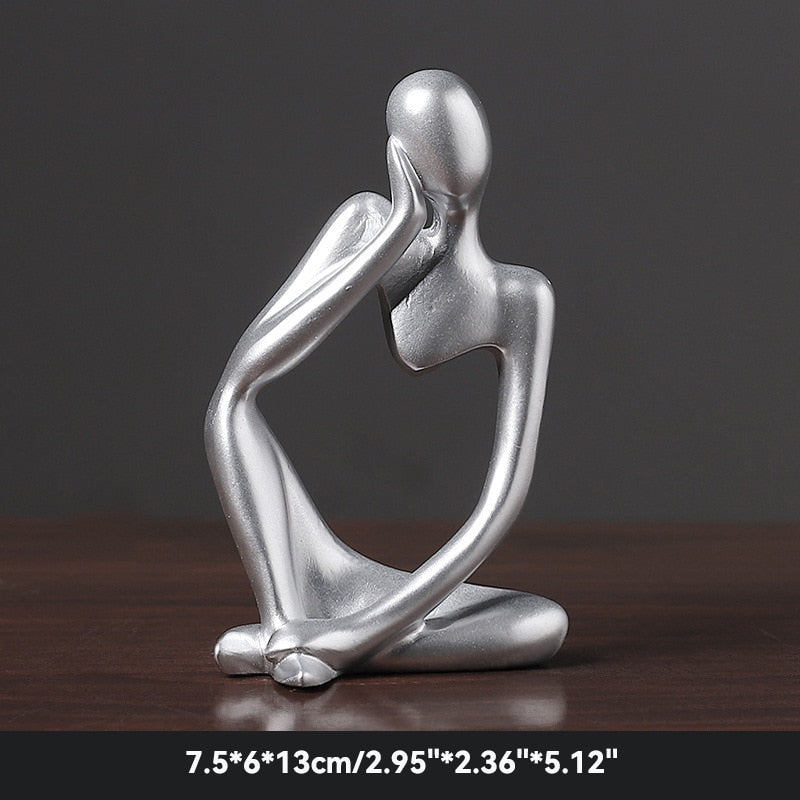 The Thinker Abstract Sculpture