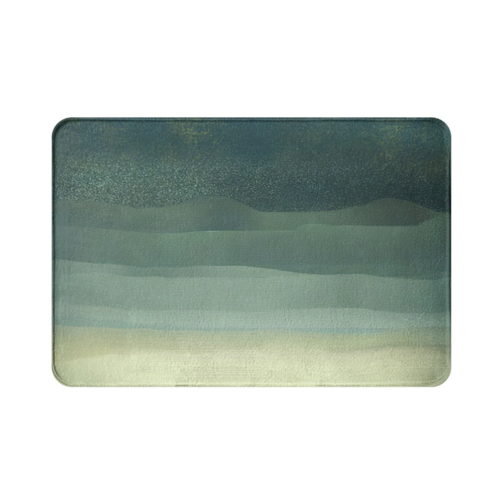 Grey - Green Sky Rug