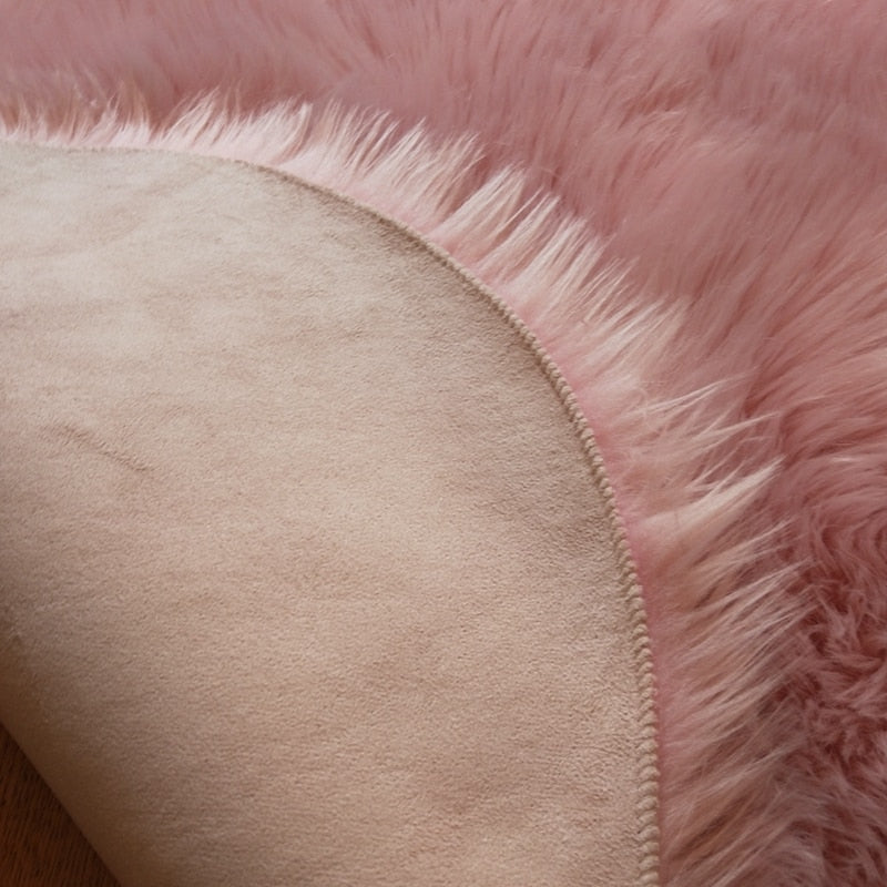 Faux Fur Soft Plush Rug