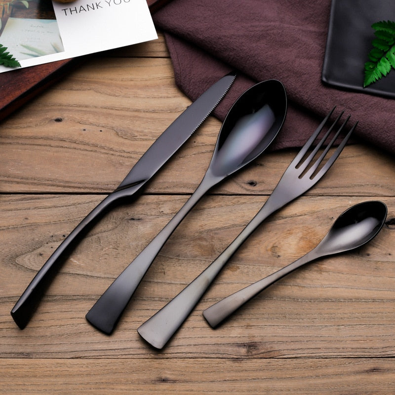 Cutlery Stainless Steel Tableware Silverware Set