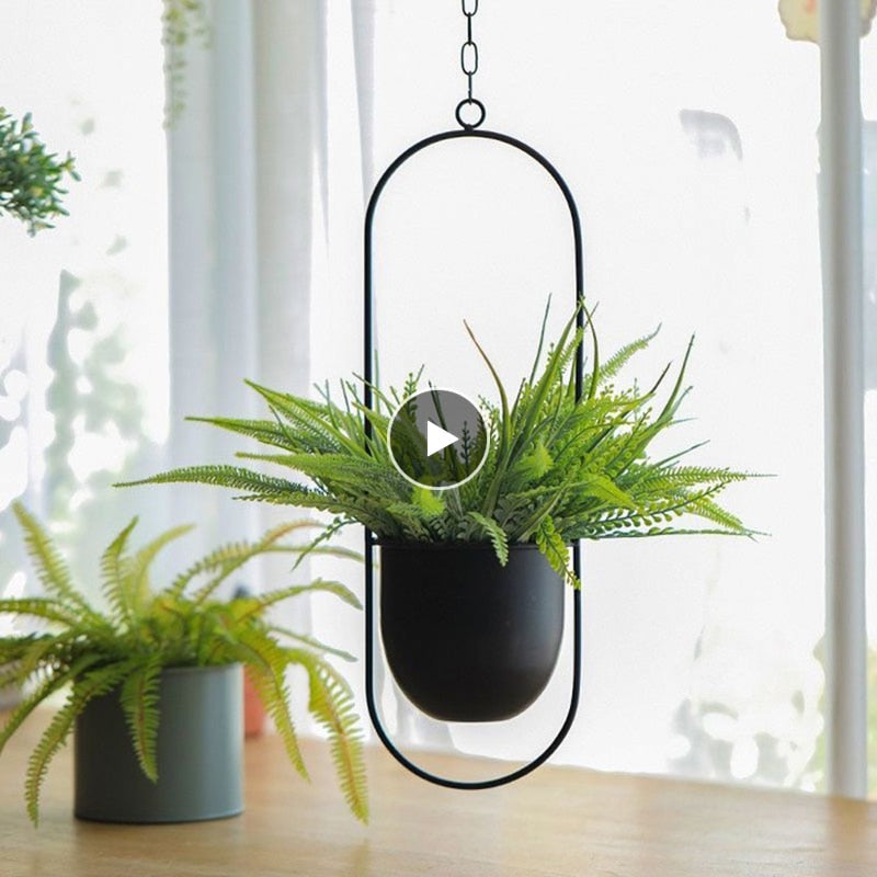 Metal Hanging Flower Basket