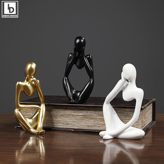 The Thinker Abstract Sculpture